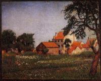 Lemmen, Georges - Houses at La Hulpe